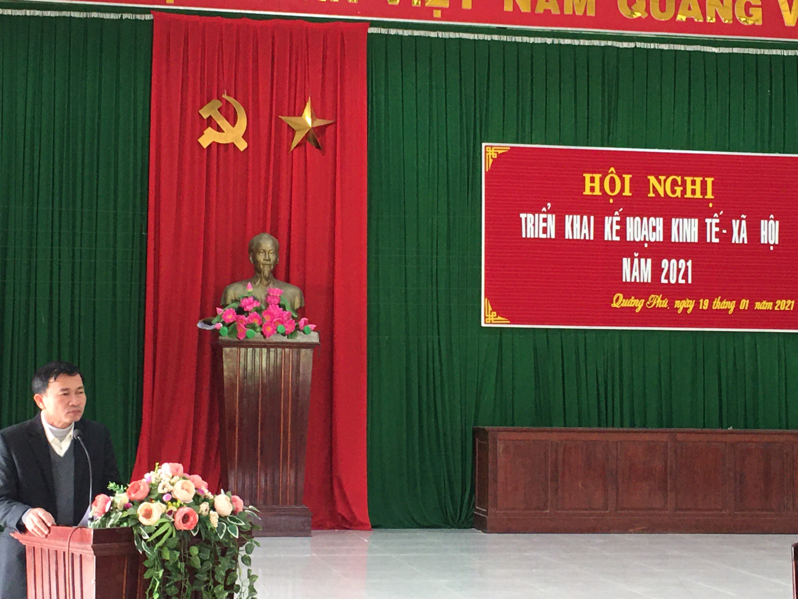 Phát biểu chỉ đạo của đồng chí Thái Văn Danh, Bí Thư Đảng ủy xã